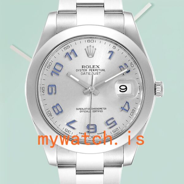 Rolex Datejust 41mm Mens 116300 Blue Dial Silver-tone: A Timeless Masterpiece